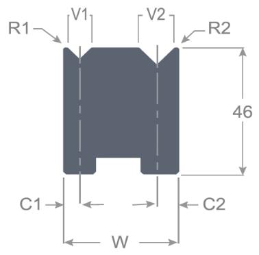 С двумя ручьями  STM 90 Арт.31146